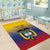 Custom Colombia Football Area Rug Summer 2024 Las Chicas Superpoderosas - Wonder Print Shop