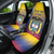 Custom Colombia Football Car Seat Cover Summer 2024 Las Chicas Superpoderosas - Wonder Print Shop