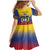 Custom Colombia Football Family Matching Mermaid Dress and Hawaiian Shirt Summer 2024 Las Chicas Superpoderosas - Wonder Print Shop