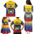 Custom Colombia Football Family Matching Puletasi and Hawaiian Shirt Summer 2024 Las Chicas Superpoderosas - Wonder Print Shop