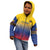 Custom Colombia Football Kid Hoodie Summer 2024 Las Chicas Superpoderosas - Wonder Print Shop