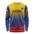 Custom Colombia Football Long Sleeve Shirt Summer 2024 Las Chicas Superpoderosas - Wonder Print Shop