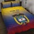 Custom Colombia Football Quilt Bed Set Summer 2024 Las Chicas Superpoderosas - Wonder Print Shop