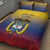 Custom Colombia Football Quilt Bed Set Summer 2024 Las Chicas Superpoderosas - Wonder Print Shop