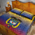 Custom Colombia Football Quilt Bed Set Summer 2024 Las Chicas Superpoderosas - Wonder Print Shop