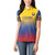 Custom Colombia Football Women Polo Shirt Summer 2024 Las Chicas Superpoderosas - Wonder Print Shop