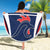 Custom France Football Beach Blanket Summer 2024 Les Bleues - Wonder Print Shop