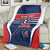 Custom France Football Blanket Summer 2024 Olympic Les Bleues