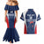 Custom France Football Couples Matching Mermaid Dress and Hawaiian Shirt Summer 2024 Les Bleues - Wonder Print Shop