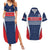 Custom France Football Couples Matching Summer Maxi Dress and Hawaiian Shirt Summer 2024 Les Bleues - Wonder Print Shop