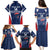 Custom France Football Family Matching Puletasi and Hawaiian Shirt Summer 2024 Les Bleues - Wonder Print Shop