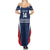 Custom France Football Family Matching Summer Maxi Dress and Hawaiian Shirt Summer 2024 Les Bleues - Wonder Print Shop