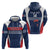 Custom France Football Hoodie Summer 2024 Les Bleues - Wonder Print Shop