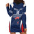 Custom France Football Hoodie Dress Summer 2024 Les Bleues - Wonder Print Shop