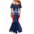 Custom France Football Mermaid Dress Summer 2024 Les Bleues - Wonder Print Shop