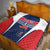 Custom France Football Quilt Summer 2024 Olympic Les Bleues