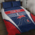 Custom France Football Quilt Bed Set Summer 2024 Les Bleues - Wonder Print Shop