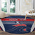 Custom France Football Round Carpet Summer 2024 Olympic Les Bleues