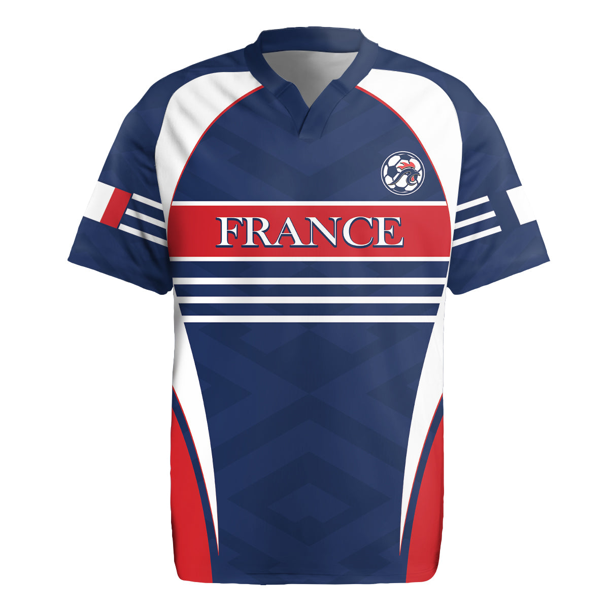 Custom France Football Rugby Jersey Summer 2024 Olympic Les Bleues