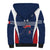 Custom France Football Sherpa Hoodie Summer 2024 Les Bleues - Wonder Print Shop