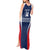 Custom France Football Tank Maxi Dress Summer 2024 Les Bleues - Wonder Print Shop