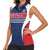 Custom France Football Women Sleeveless Polo Shirt Summer 2024 Les Bleues - Wonder Print Shop