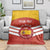 Custom Spain Football Blanket Summer 2024 Olympic La Roja