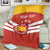 Custom Spain Football Blanket Summer 2024 Olympic La Roja