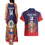 Custom United States Soccer Couples Matching Tank Maxi Dress and Hawaiian Shirt Summer 2024 Go USA - Wonder Print Shop