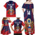 Custom United States Soccer Family Matching Off Shoulder Maxi Dress and Hawaiian Shirt Summer 2024 Go USA - Wonder Print Shop