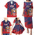 Custom United States Soccer Family Matching Puletasi and Hawaiian Shirt Summer 2024 Go USA - Wonder Print Shop