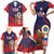 Custom United States Soccer Family Matching Short Sleeve Bodycon Dress and Hawaiian Shirt Summer 2024 Go USA - Wonder Print Shop