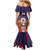 Custom United States Soccer Mermaid Dress Summer 2024 Go USA - Wonder Print Shop