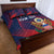 Custom United States Soccer Quilt Bed Set Summer 2024 Go USA - Wonder Print Shop