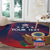 Custom United States Soccer Round Carpet Summer 2024 Olympic Go USA