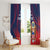 Custom United States Soccer Window Curtain Summer 2024 Go USA - Wonder Print Shop