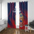 Custom United States Soccer Window Curtain Summer 2024 Go USA - Wonder Print Shop