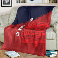 Custom Jersey Cricket Blanket Go Jer Lions - Wonder Print Shop