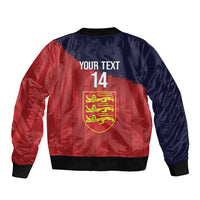Custom Jersey Cricket Bomber Jacket Go Jer Lions - Wonder Print Shop