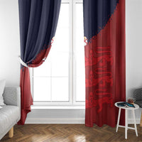 Custom Jersey Cricket Window Curtain Go Jer Lions - Wonder Print Shop