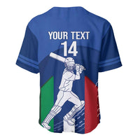 Custom Italy Cricket Baseball Jersey Go Gli Azzurri - Wonder Print Shop