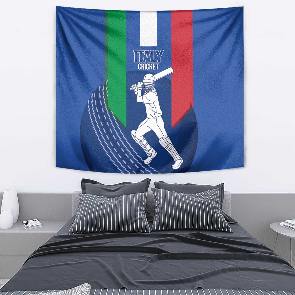 Italy Cricket Tapestry Go Gli Azzurri - Wonder Print Shop