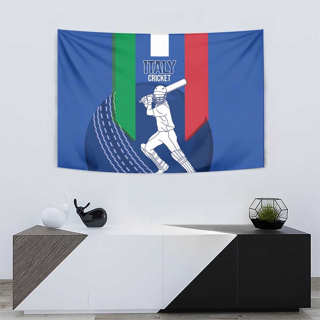Italy Cricket Tapestry Go Gli Azzurri - Wonder Print Shop