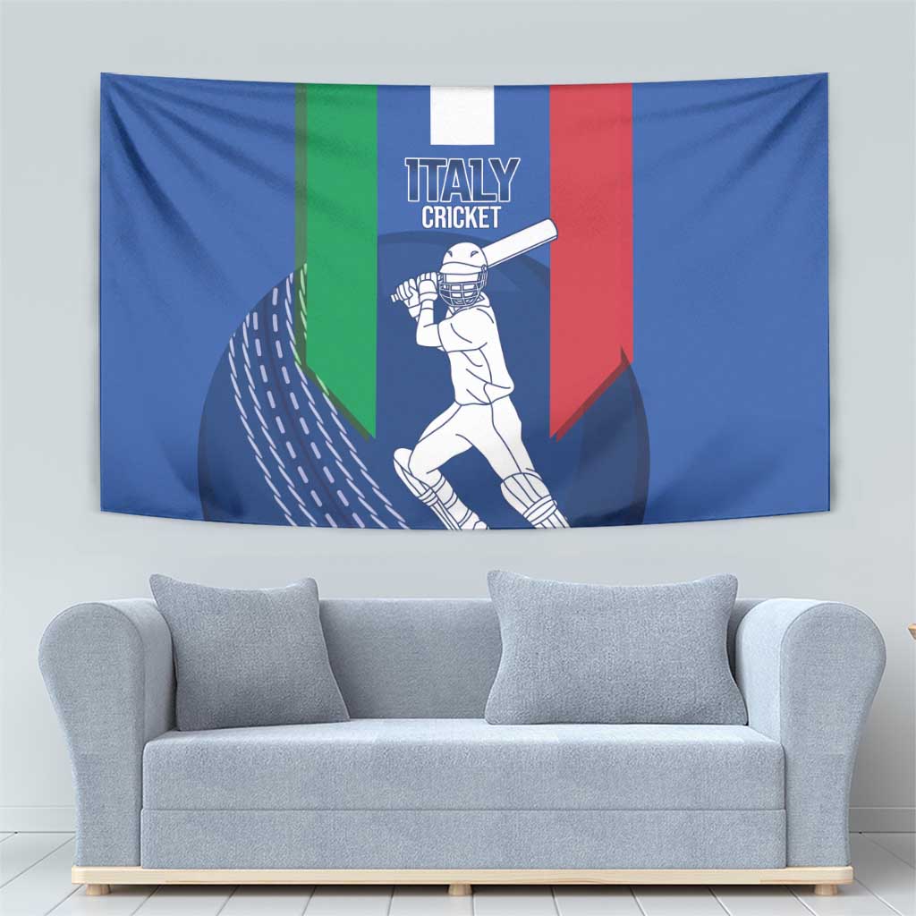Italy Cricket Tapestry Go Gli Azzurri - Wonder Print Shop