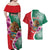 Personalized Mexico Independence Day Couples Matching Off Shoulder Maxi Dress and Hawaiian Shirt 16 De Septiembre Mexican Aztec