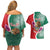 Personalized Mexico Independence Day Couples Matching Off Shoulder Short Dress and Hawaiian Shirt 16 De Septiembre Mexican Aztec