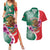 Personalized Mexico Independence Day Couples Matching Summer Maxi Dress and Hawaiian Shirt 16 De Septiembre Mexican Aztec - Wonder Print Shop