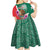 Personalized Mexico Independence Day Kid Short Sleeve Dress 16 De Septiembre Mexican Aztec