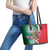 Personalized Mexico Independence Day Leather Tote Bag 16 De Septiembre Mexican Aztec