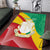 Personalised Guinea Independence Day Area Rug Happy 2 October Guinee Coat Of Arms - Wonder Print Shop